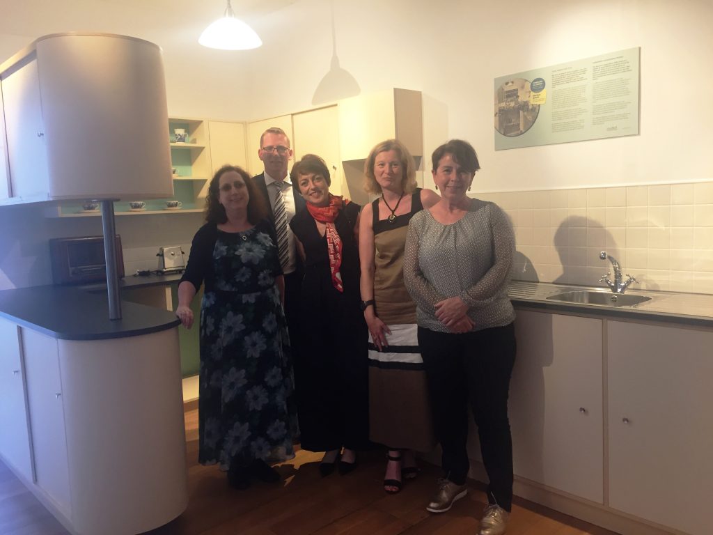 The curatorial and design team