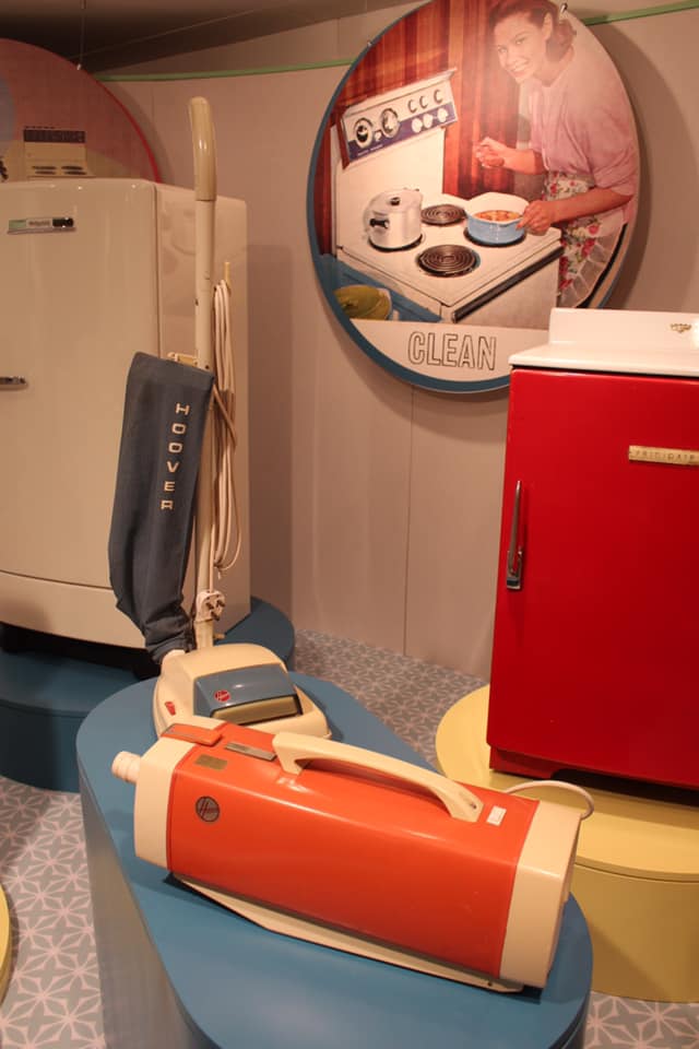 Post-War vacuums on display at the Kitchen Power exhibition, National Museum of Ireland - Country Life